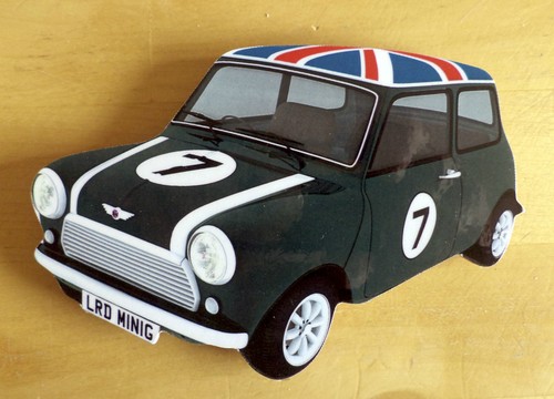 Mini car fridge magnet 60s - car,
